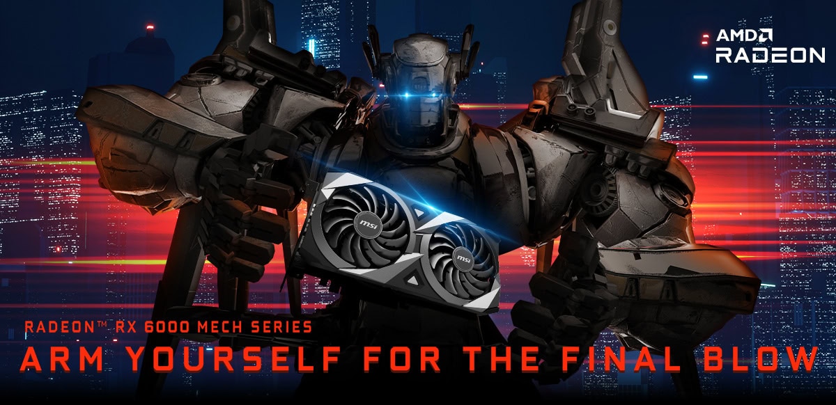 msi RX 6750 XT Mech 2X 12G banner