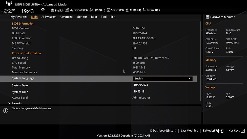 TUF GAMING B860M-PLUS TUF GAMING B860M-PLUS