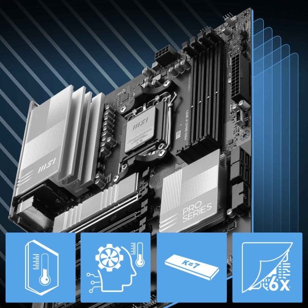 MSI PRO B840-P WIFI Anakart h4