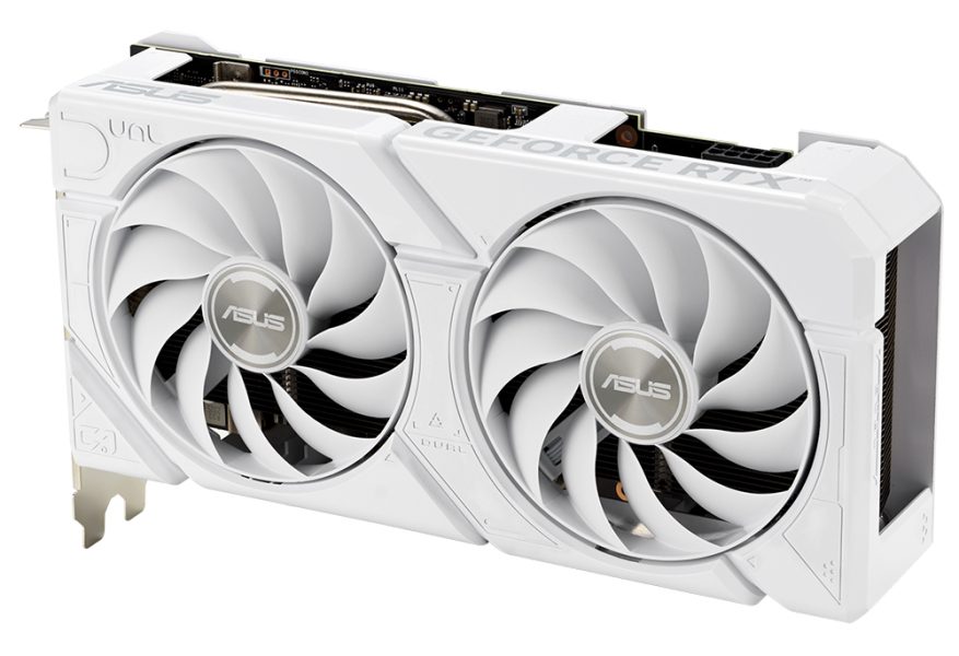 ASUS Dual GeForce RTX™ 4060 EVO White OC Edition 8GB GDDR6 ASUS Dual GeForce RTX™ 4060 EVO White OC Edition 8GB GDDR6