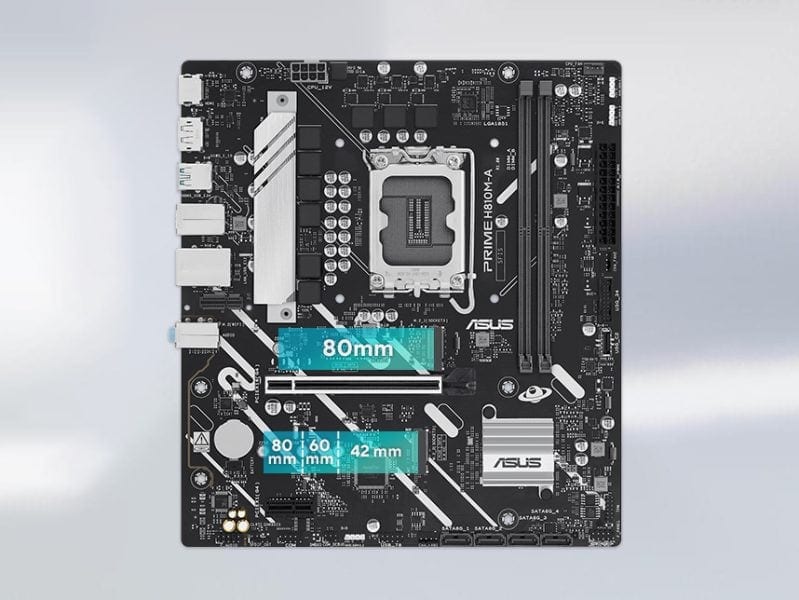 ASUS Creative Cloud ile birlikte çalışan bilgisayar ve çeşitli Adobe program ikonları, modern tasarım ve teknolojiyi yansıtıyor.