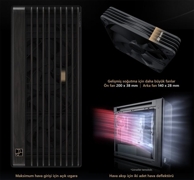 ProArt PA602 Wood Edition - Metal Panel ASUS PROART PA602 Wood Metal Kasa h7