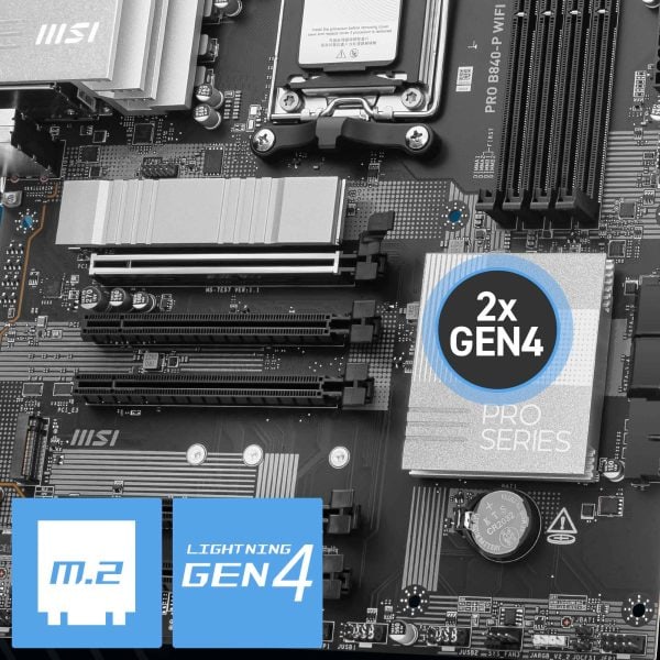 MSI PRO B840-P WIFI Anakart h7