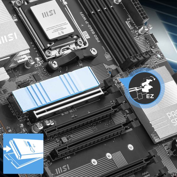 MSI PRO B840-P WIFI Anakart h8