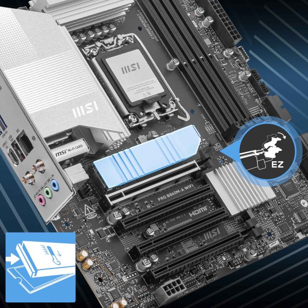 MSI PRO B860M-A WIFI Anakart h8