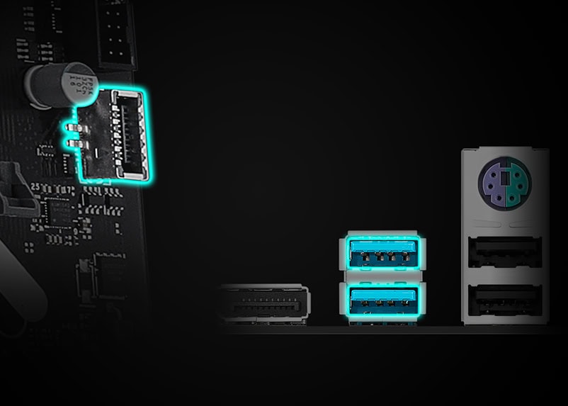 PRIME H810M-A WIFI ASUS ve Adobe Creative Cloud logosu ile birlikte ASUS bilgisayar ve monitör, projeksiyon cihazı ve çeşitli tasarım araçları.