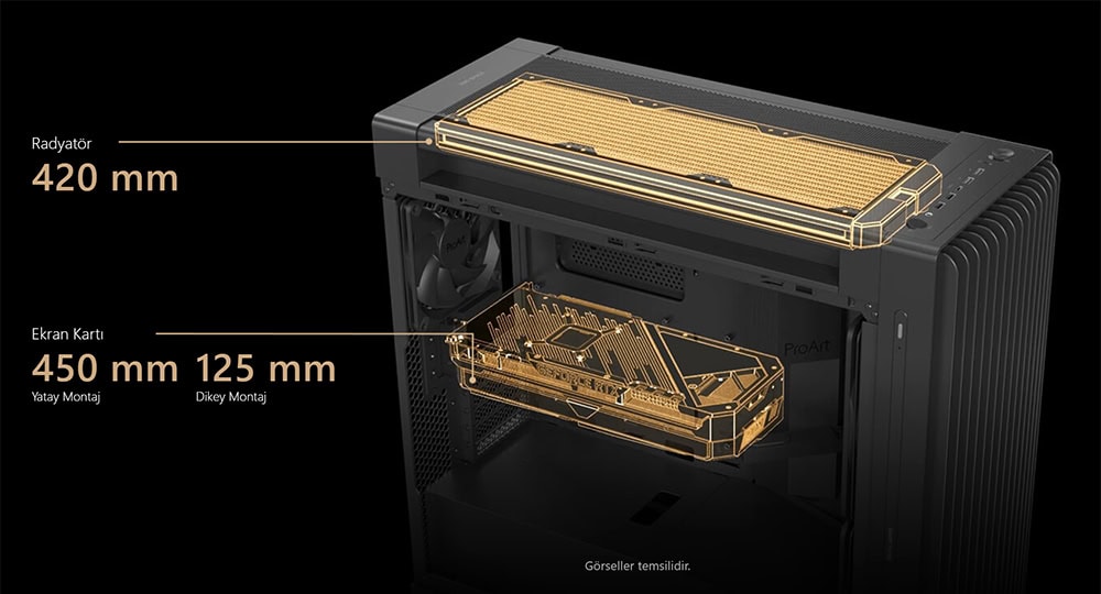 ASUS PROART PA602 Wood Edition Temperli Kasa h9