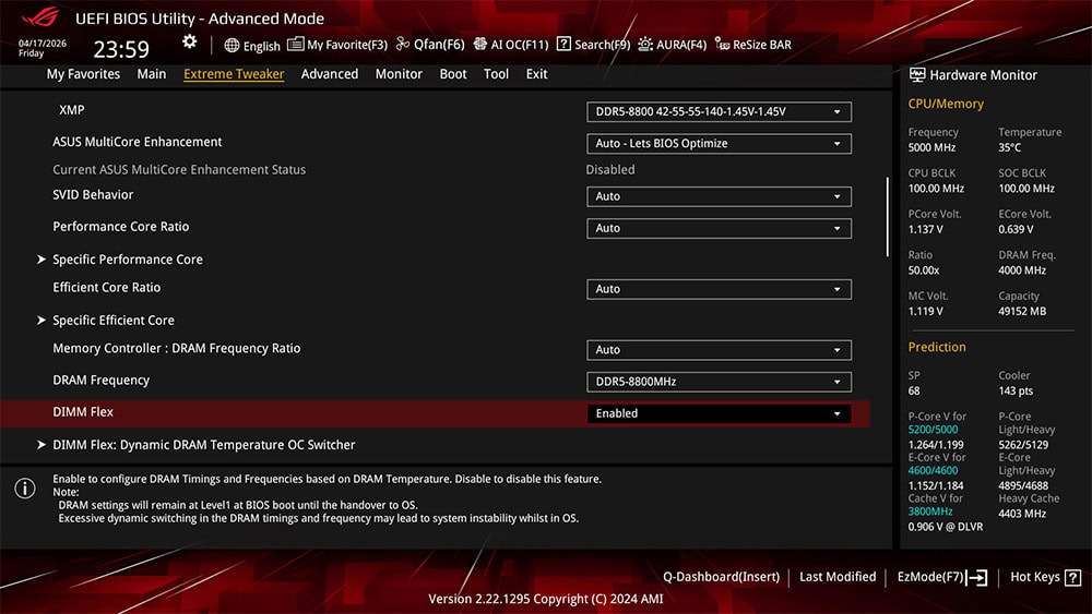 ROG Strix Z890-A Gaming WiFi