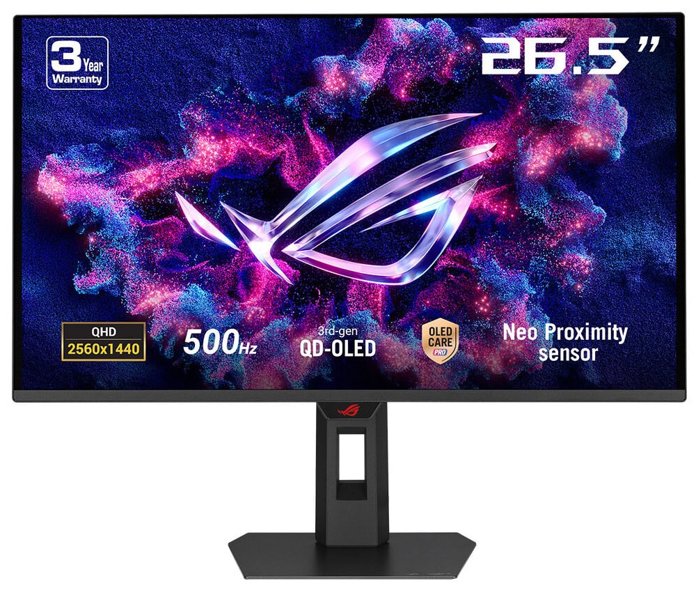 Oyun monitörü, 26.5 inç geniş ekran ve yüksek çözünürlük ile ultra net görüntü sağlar. Gelişmiş QD-OLED teknolojisi ve 500Hz yenileme hızı ile en iyi oyun deneyimini sunar. Neo Proximity sensör ve 3 yıllık garanti ile güvenilir kullanım avantajı sağlar. OLED-Care Pro özelliği ve düşük gecikme süresi ile yüksek performans ve kalite bir arada. Çarpıcı renkler ve detaylar, profesyonel ve oyuncu kullanıcılar için ideal.