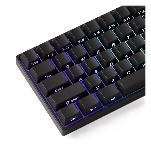Akko Monsgeek Fun60 Max Shine Through Black Hall Effect Manyetik Switch Argb Kablosuz Hotswap Mekanik Gaming Klavye Y6