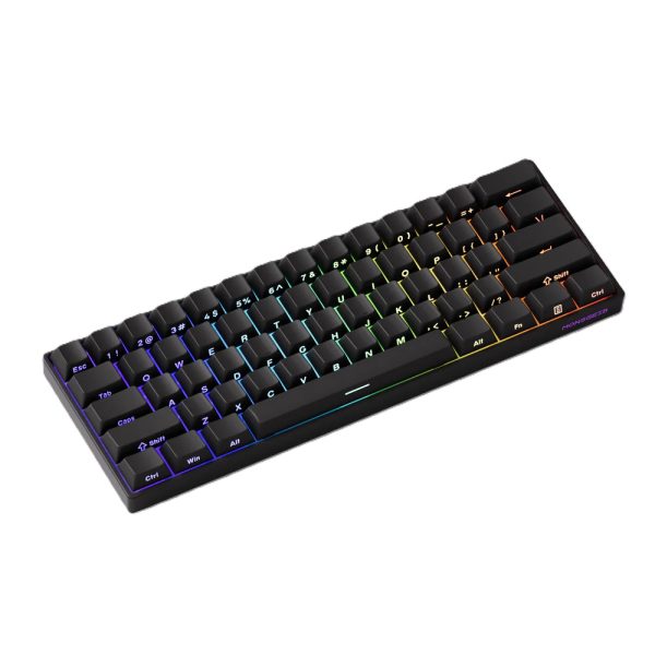 Akko Monsgeek Fun60 Pro Shine Through Black Hall Effect Manyetik Switch Rgb Kablosuz Hotswap Mekanik Gaming Klavye 4