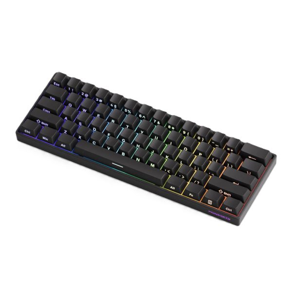 Akko Monsgeek Fun60 Pro Shine Through Black Hall Effect Manyetik Switch Rgb Kablosuz Hotswap Mekanik Gaming Klavye 5