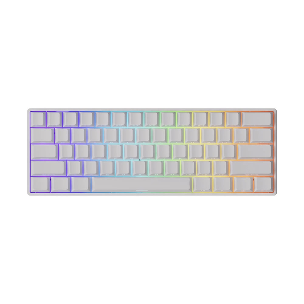 Akko Monsgeek Fun60 Pro Shine Through White Hall Effect Manyetik Switch Argb Kablosuz Hotswap Mekanik Gaming Klavye 1