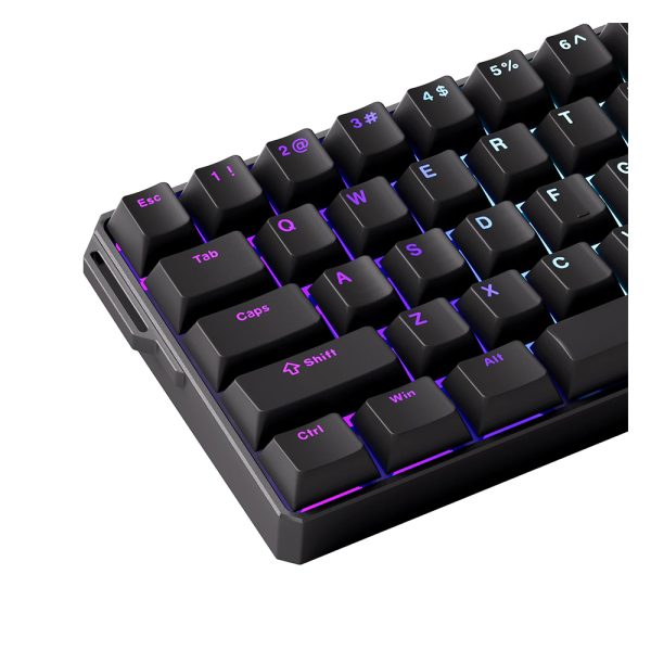 Akko Monsgeek Fun60 Ultra Shine Through Black Tmr Hall Effect Manyetik Switch Argb Kablosuz Hotswap Mekanik Gaming Klavye 4