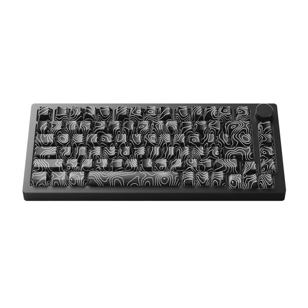 Akko Monsgeek M1 V5 Contour Lines Black Rgb Kablosuz Hotswap Mekanik Gaming Klavye 2
