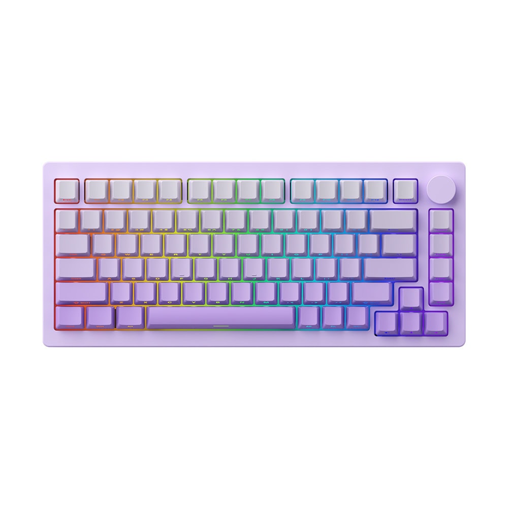 Akko Monsgeek M1w V3 He Sp Purple Gradiant Hall Effect Manyetik Switch Rgb Kablosuz Hotswap Mekanik Gaming Klavye Y1