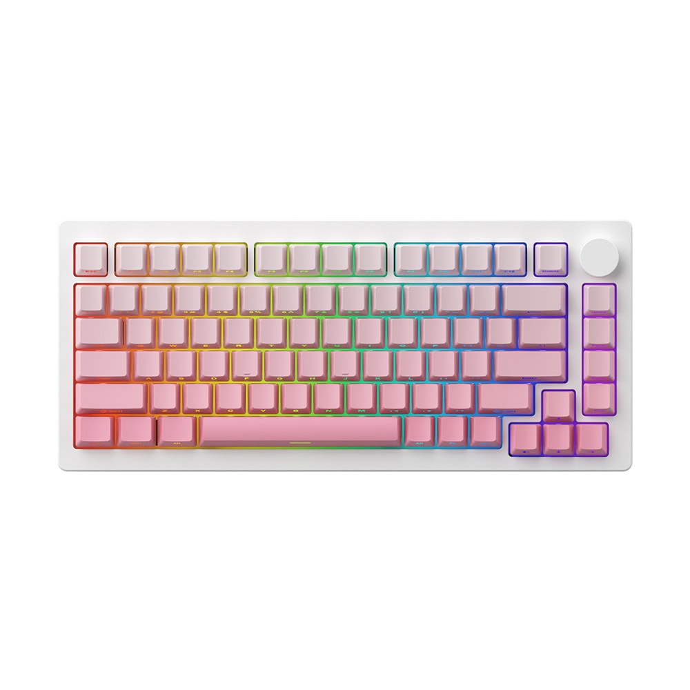Akko Monsgeek M1w V3 He Sp Silver Gradiant Hall Effect Manyetik Switch Rgb Kablosuz Hotswap Mekanik Gaming Klavye Y1