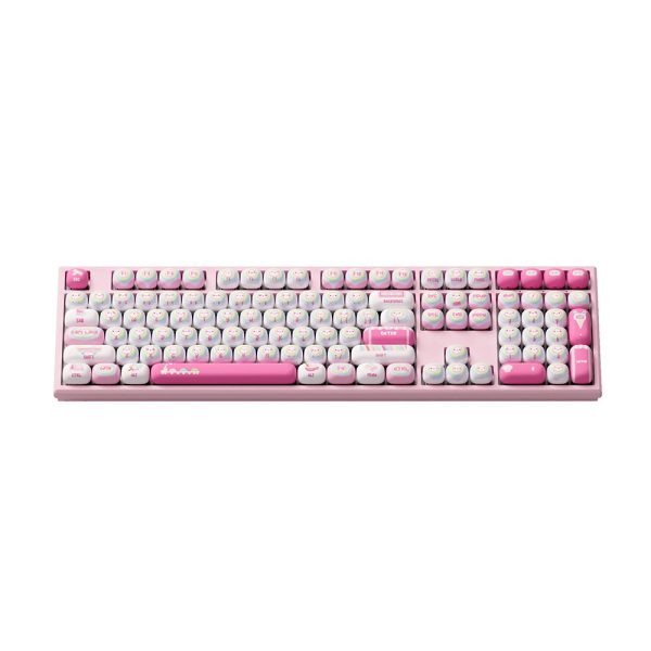 Akko Monsgeek Mg108b Rainbow Marshmallows Rgb Kablosuz Hotswap Mekanik Gaming Klavye 2