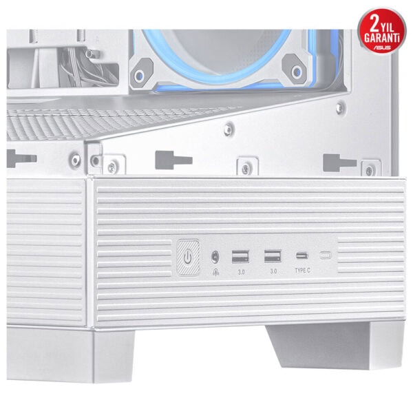 Asus A31 Plus Tg Argb Beyaz Temperli Cam Usb 3 2 Mid Tower Matx Gaming Kasa 9