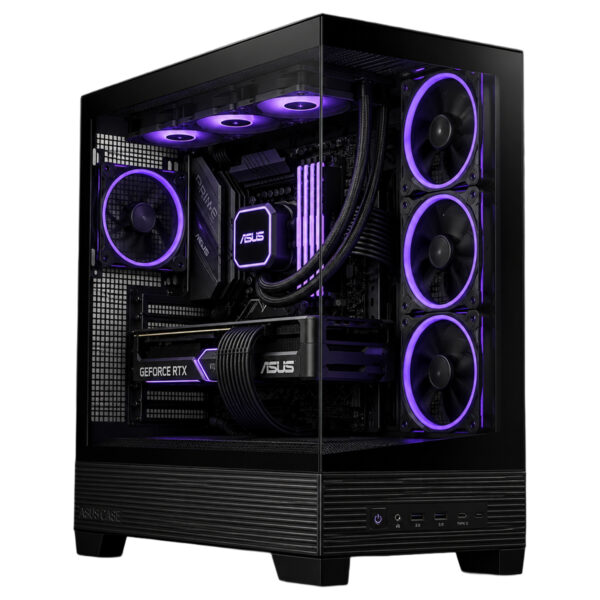 Asus A31 Plus Tg Argb Siyah Temperli Cam Usb 3 2 Mid Tower Atx Gaming Kasa T2