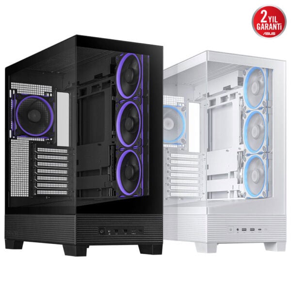Asus A31 Plus Tg Argb Siyah Temperli Cam Usb 3 2 Mid Tower Matx Gaming Kasa 16