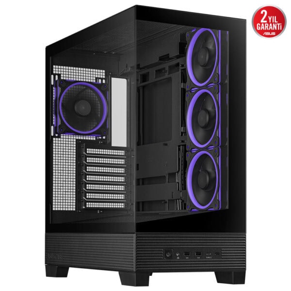 Asus A31 Plus Tg Argb Siyah Temperli Cam Usb 3 2 Mid Tower Matx Gaming Kasa 7