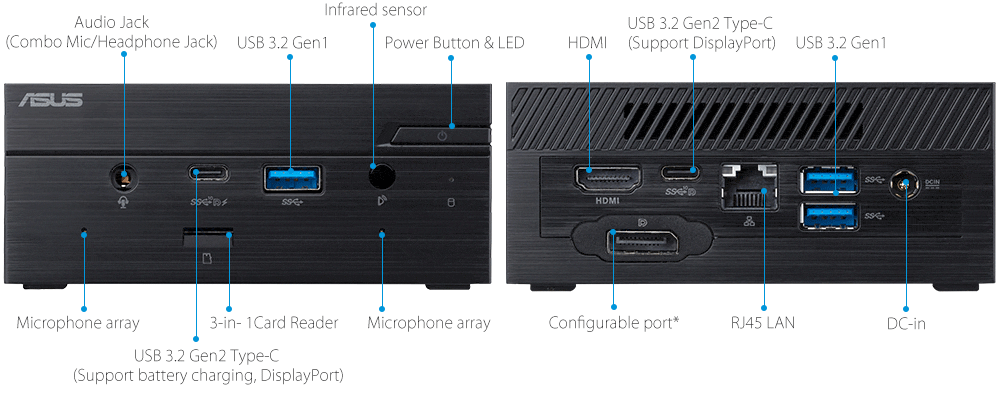 ASUS PN51-S1-B-B5285MD Mini Bilgisayar h9