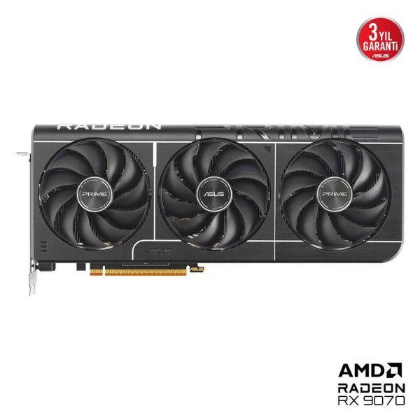 Asus Prime Radeon Rx 9070 Oc 16gb Gddr6 256 Bit Ekran Karti Y4