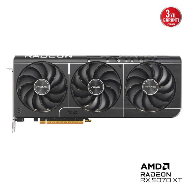 Asus Prime Radeon Rx 9070 Xt Oc 16gb Gddr6 256 Bit Ekran Karti Y4