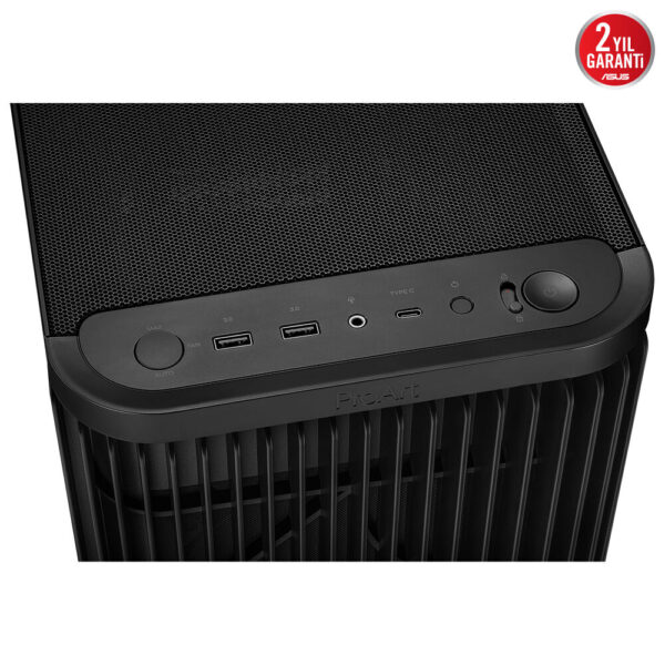 Asus Proart Pa401 Tg Siyah Temperli Cam Usb 3 2 Mid Tower Atx Gaming Kasa 7