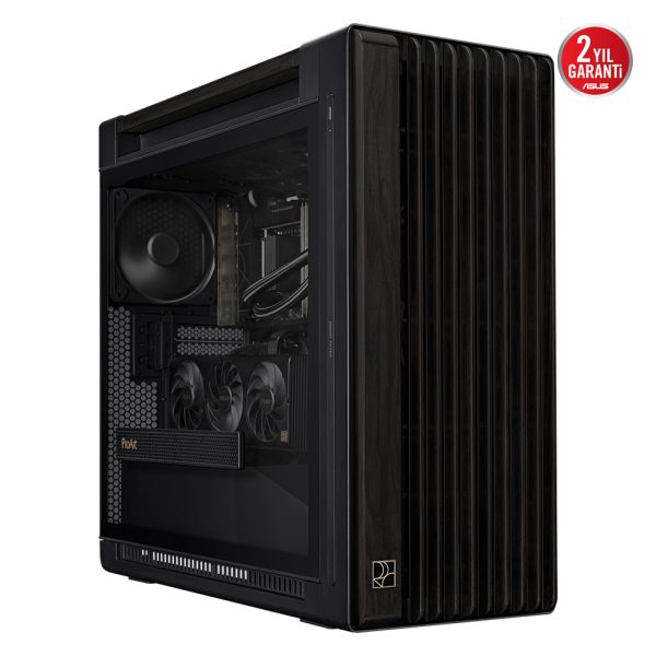 Asus Proart Pa602 Wood Edition Temperli Cam Usb 3 2 Mid Tower E Atx Siyah Kasa 3