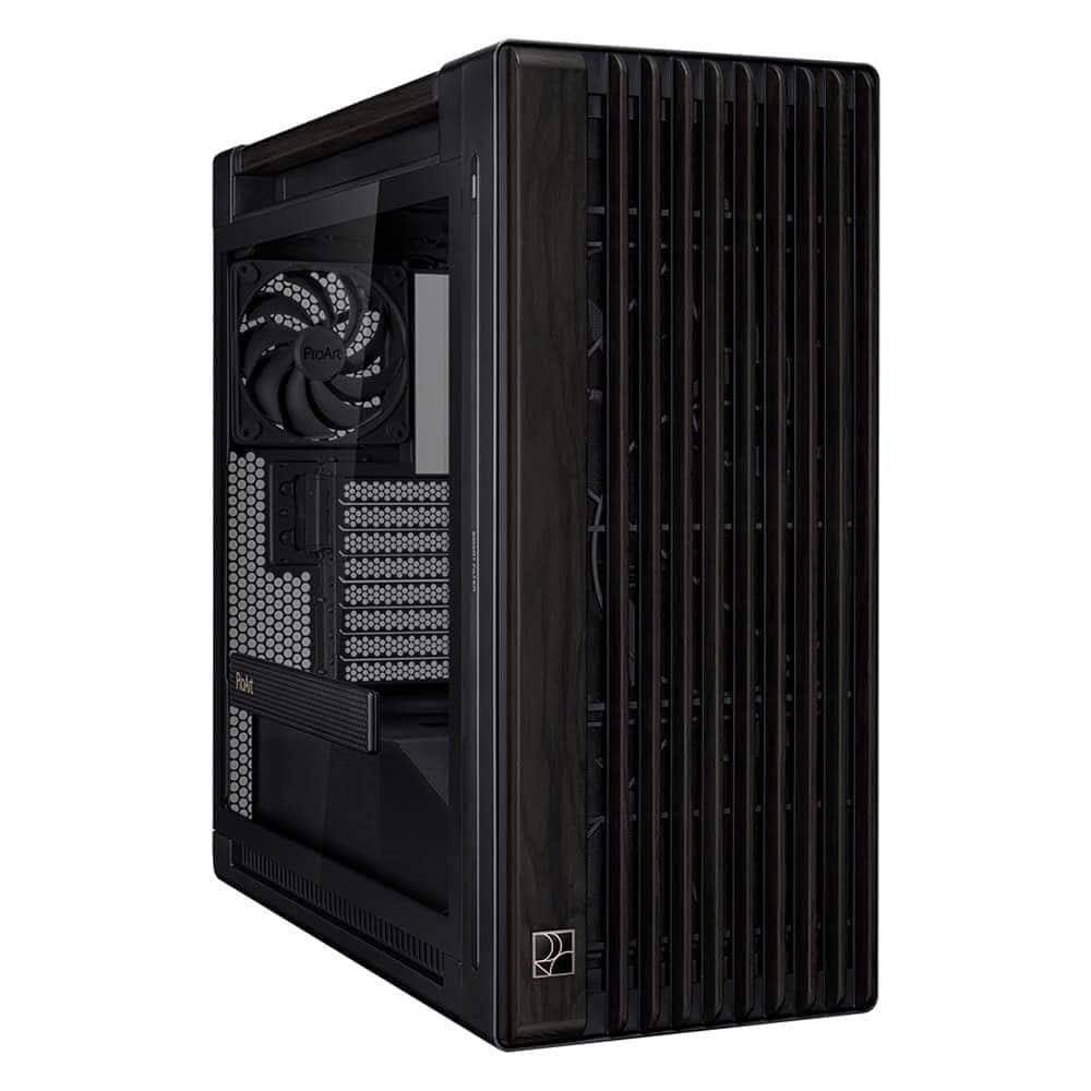 Asus Proart Pa602 Wood Edition Temperli Cam Usb 3 2 Mid Tower E Atx Siyah Kasa F1