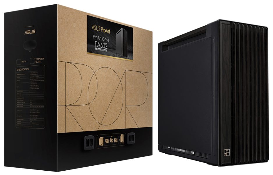 ProArt PA602 Wood Edition - Metal Panel ASUS PROART PA602 Wood Metal Kasa h1
