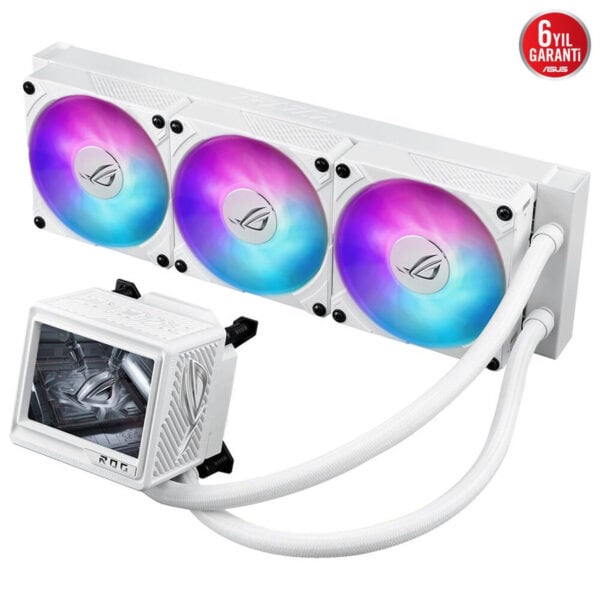 Asus Rog Ryujin Iii 360 Argb Extreme 360mm Intel Amd Uyumlu Beyaz İşlemci Sıvı Soğutucu 10