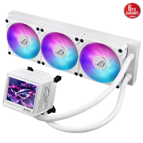 Asus Rog Ryujin Iii 360 Argb Extreme 360mm Intel Amd Uyumlu Beyaz İşlemci Sıvı Soğutucu 11