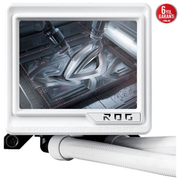 Asus Rog Ryujin Iii 360 Argb Extreme 360mm Intel Amd Uyumlu Beyaz İşlemci Sıvı Soğutucu 23