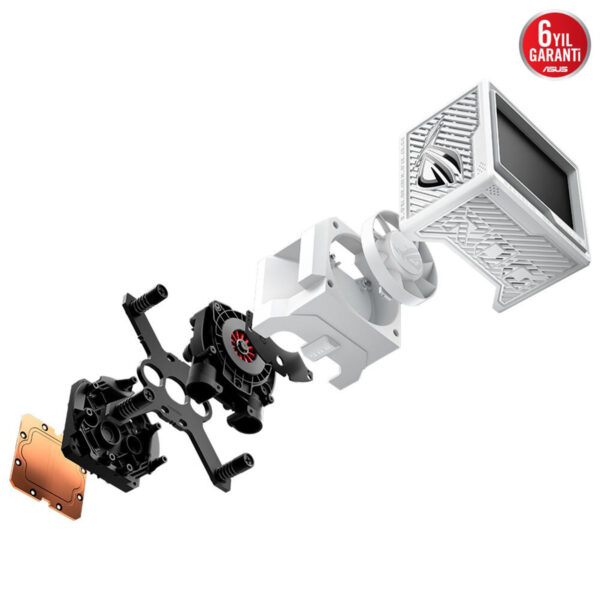 Asus Rog Ryujin Iii 360 Argb Extreme 360mm Intel Amd Uyumlu Beyaz İşlemci Sıvı Soğutucu 24