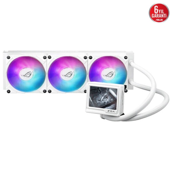Asus Rog Ryujin Iii 360 Argb Extreme 360mm Intel Amd Uyumlu Beyaz İşlemci Sıvı Soğutucu 8