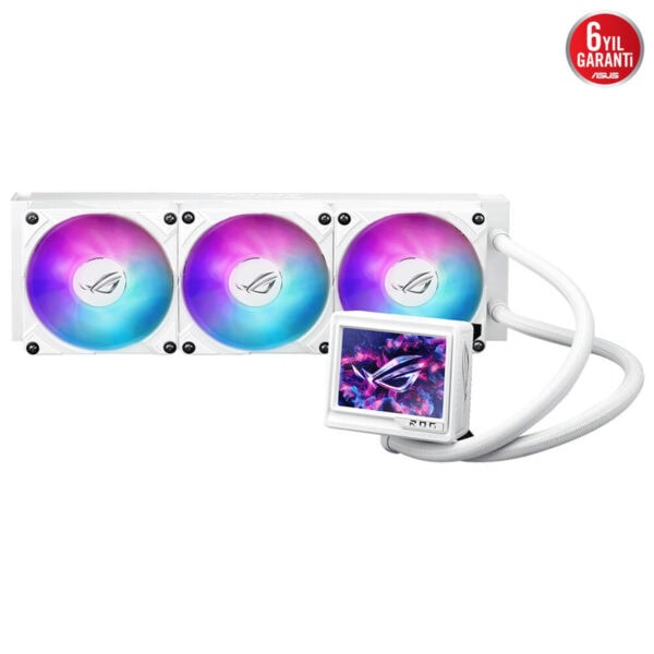 Asus Rog Ryujin Iii 360 Argb Extreme 360mm Intel Amd Uyumlu Beyaz İşlemci Sıvı Soğutucu 9