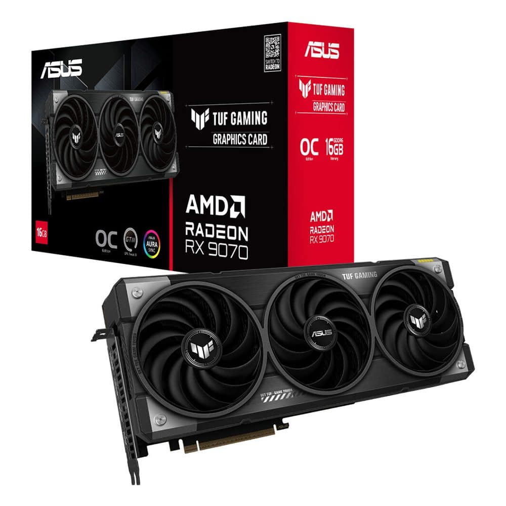Asus Tuf Gaming Radeon Rx 9070 Oc 16gb Gddr6 256 Bit Ekran Karti Y1