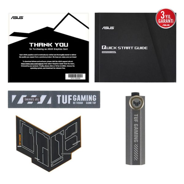 Asus Tuf Gaming Radeon Rx 9070 Oc 16gb Gddr6 256 Bit Ekran Karti Y13