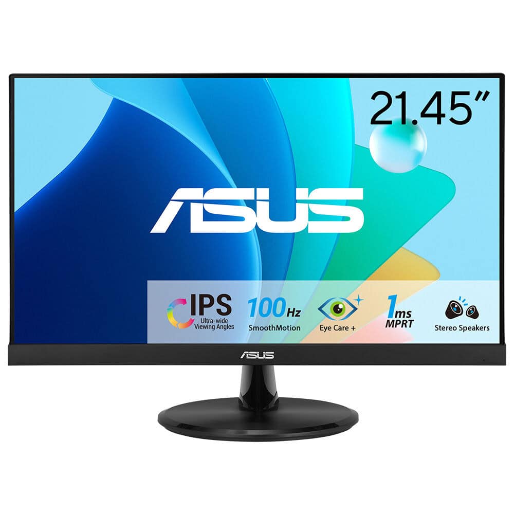 Asus Vp229hf 21 45 Inc 100hz 1ms Full Hd Adaptive Sync Ips Monitor Y1