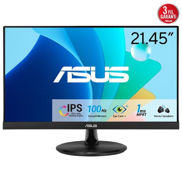 Asus Vp229hf 21 45 Inc 100hz 1ms Full Hd Adaptive Sync Ips Monitor Y2
