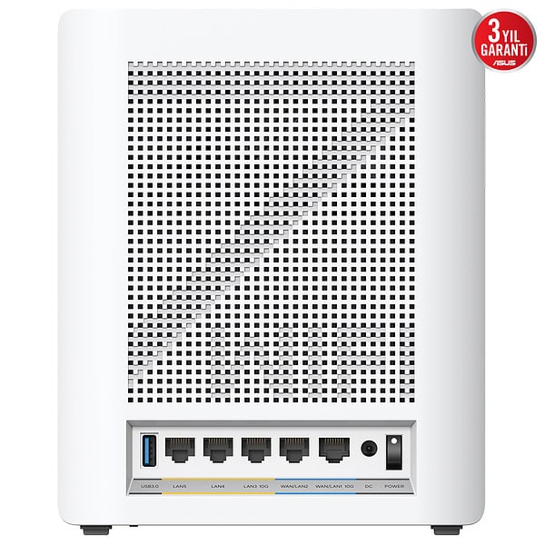Asus Zenwifi Bq16 Be25000 Wi Fi 7 Quad Band Kablosuz Mesh Sistemi Beyaz Ikili Paket 6