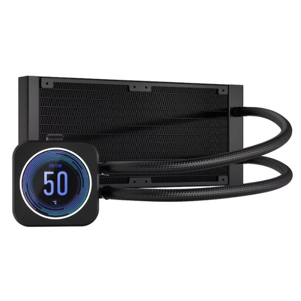 Corsair Icue H100i Elite Lcd Xt Rgb 240mm Intel Amd Uyumlu Islemci Sivi Sogutucu Cw 9060074 Ww 3
