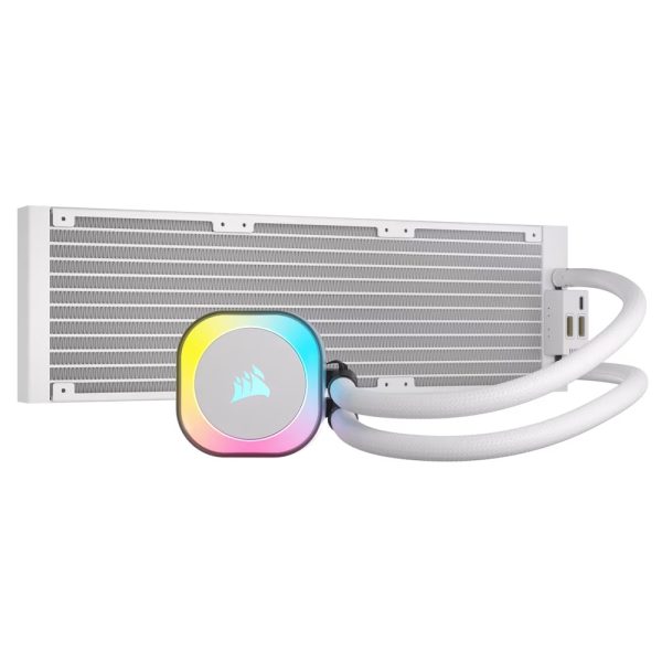 Corsair Icue Link H150i Rgb Aio White 360mm Intel Amd Uyumlu Beyaz Islemci Sivi Sogutucu Cw 9061006 Ww 2