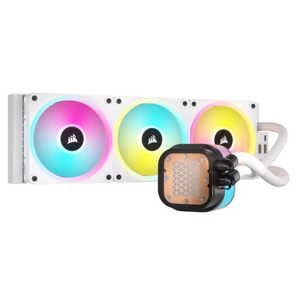 Corsair Icue Link H150i Rgb Aio White 360mm Intel Amd Uyumlu Beyaz Islemci Sivi Sogutucu Cw 9061006 Ww 3