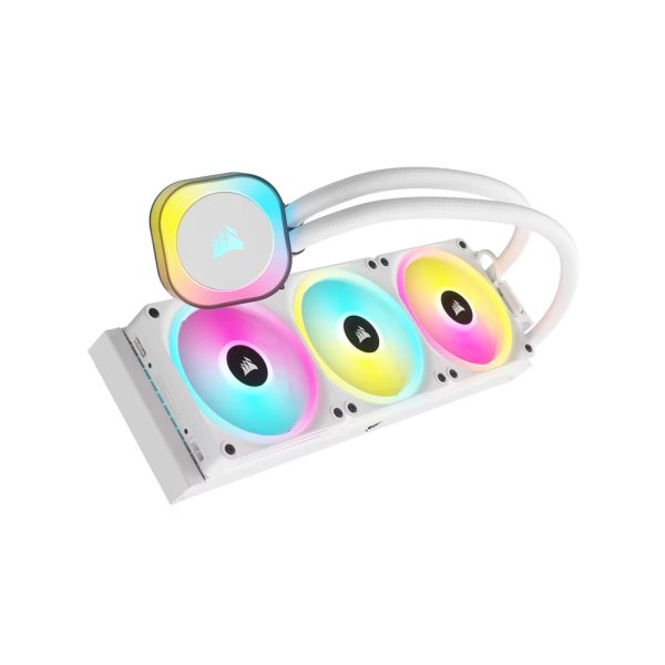 Corsair Icue Link H150i Rgb Aio White 360mm Intel Amd Uyumlu Beyaz Islemci Sivi Sogutucu Cw 9061006 Ww 5