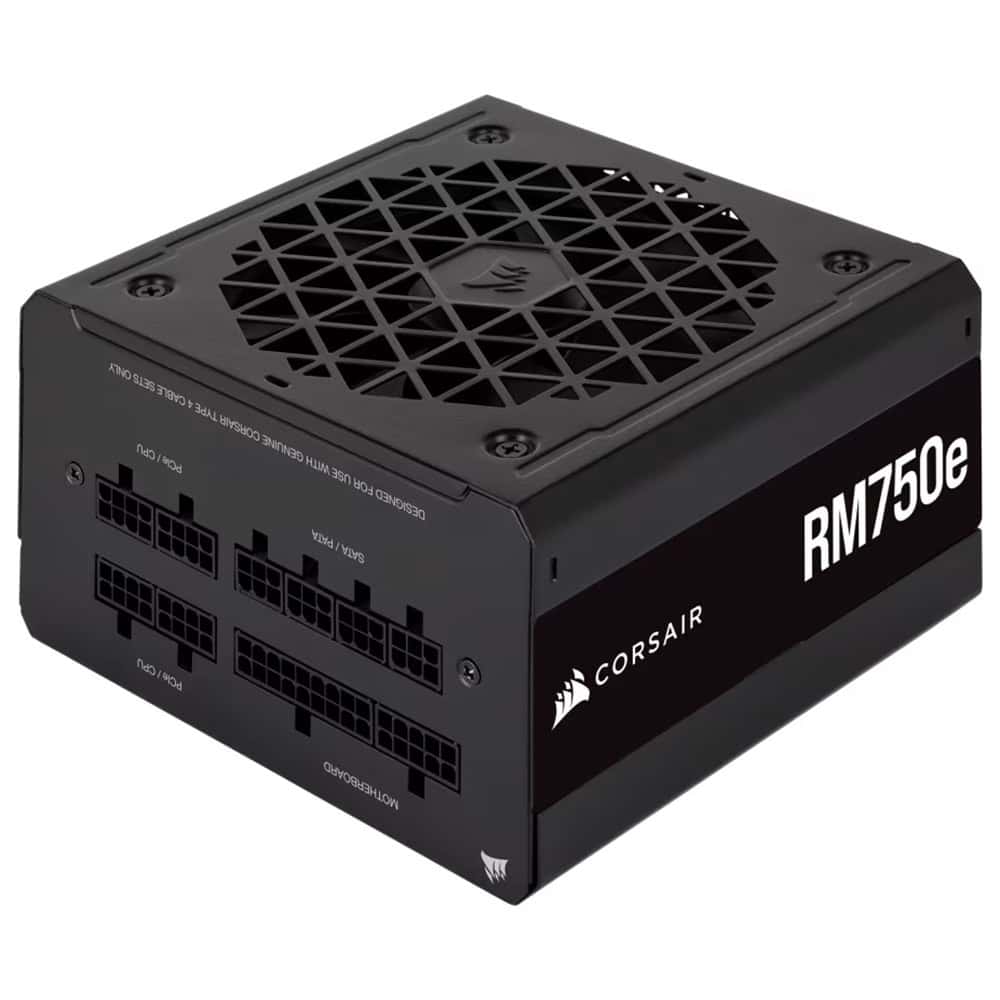 Corsair Rm750e 750w 80 Gold Pcie 5 0 Full Moduler Atx Guc Kaynagi Cp 9020262 Eu 1