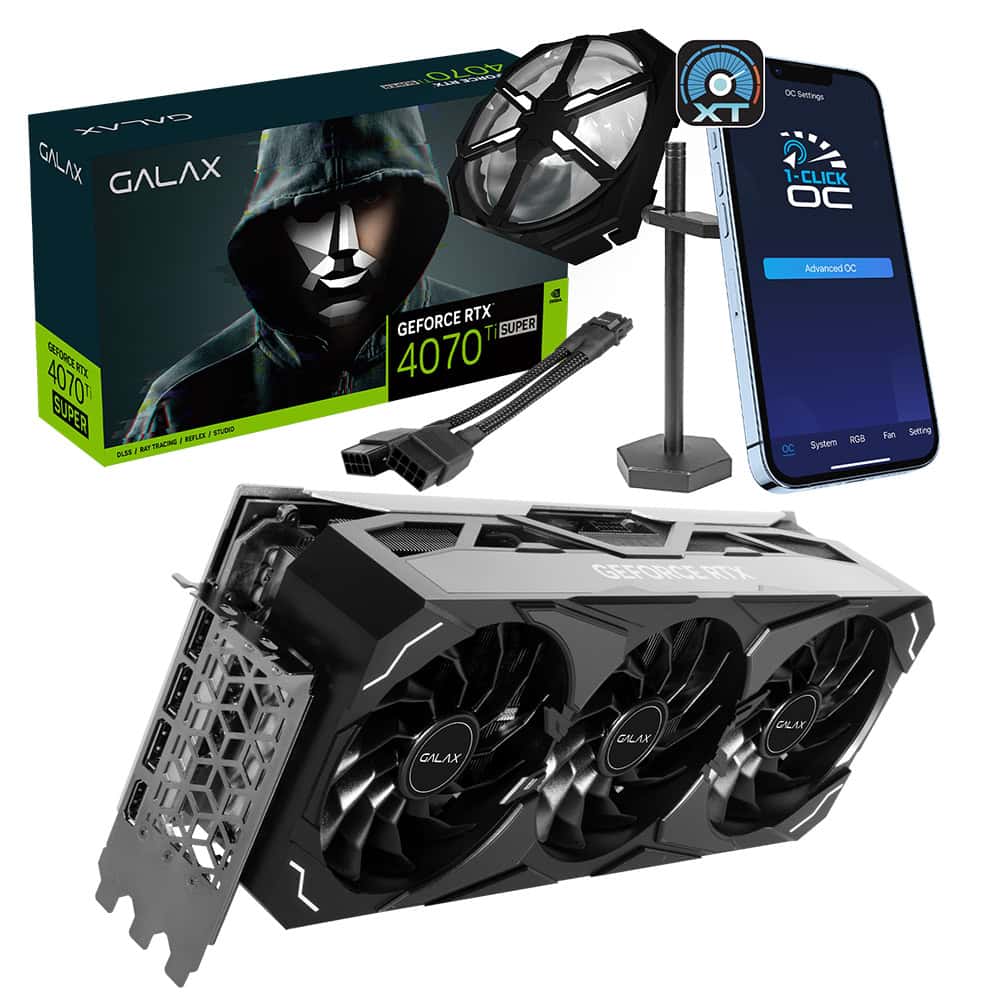 Galax Geforce Rtx 4070 Ti Super St Plus 16gb Gddr6x 256 Bit Dlss 3 Ekran Karti 47uzm5mdaxts 2 Yil Birebir Degisim Garantili Y1